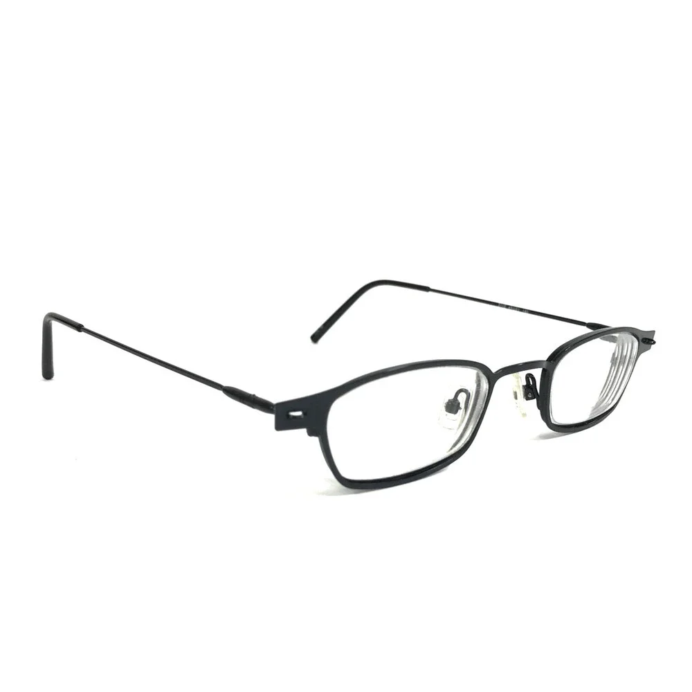 ogi Eyeglasses Frames 2112 COL. 69 Sparkly Navy Blue Rectangle 43-21-140